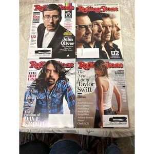 Rolling Stone Magazine‎ Lot 2014 John Oliver Taylor Swift Dave Grohl U2